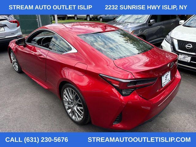 used 2021 Lexus RC 350 car, priced at $31,490