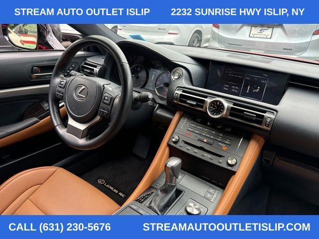 used 2021 Lexus RC 350 car, priced at $31,490