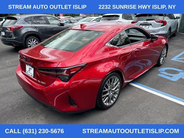 used 2021 Lexus RC 350 car, priced at $31,490