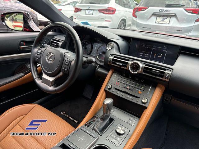 used 2021 Lexus RC 350 car, priced at $30,995