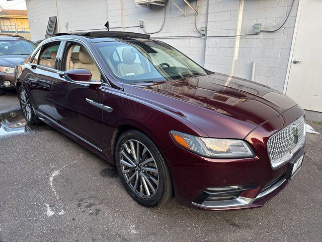 used 2018 Lincoln Continental car, priced at $22,995