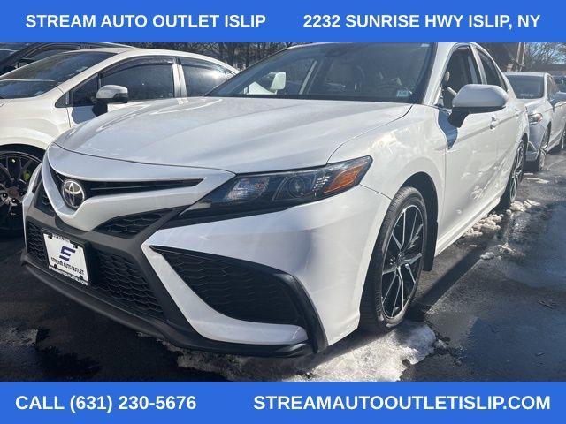 used 2021 Toyota Camry car, priced at $22,150