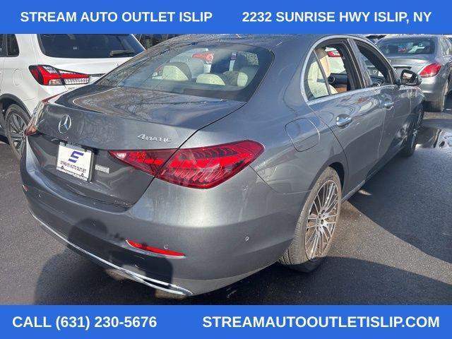 used 2022 Mercedes-Benz C-Class car, priced at $30,495