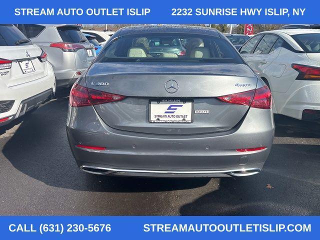 used 2022 Mercedes-Benz C-Class car, priced at $30,495