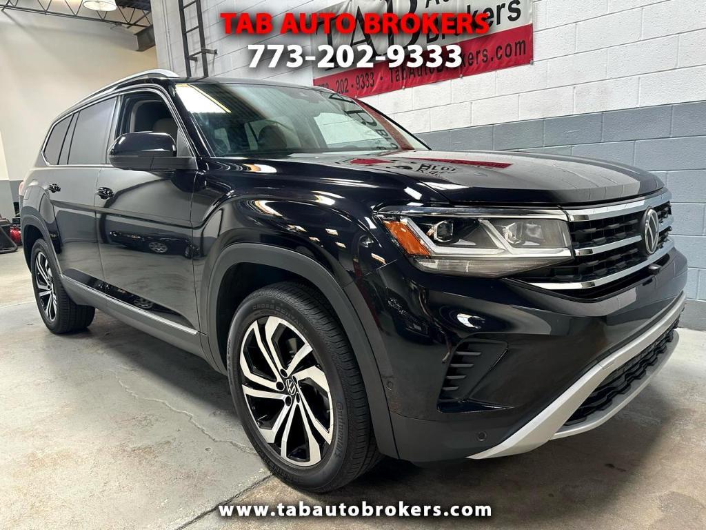 used 2021 Volkswagen Atlas car, priced at $34,995