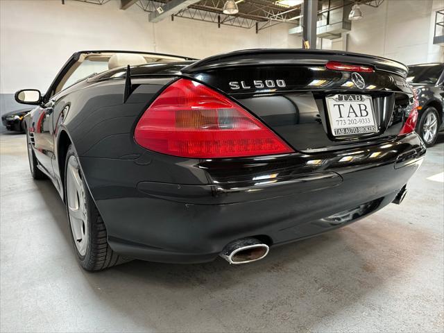 used 2003 Mercedes-Benz SL-Class car, priced at $10,595