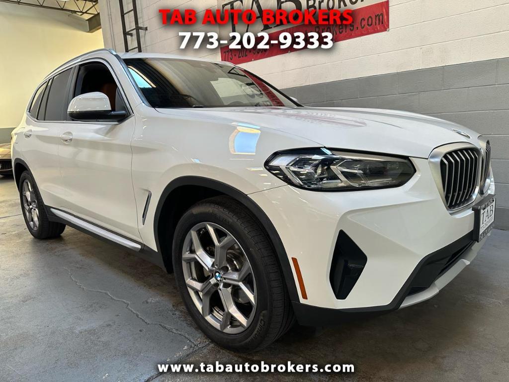 used 2022 BMW X3 car, priced at $34,595