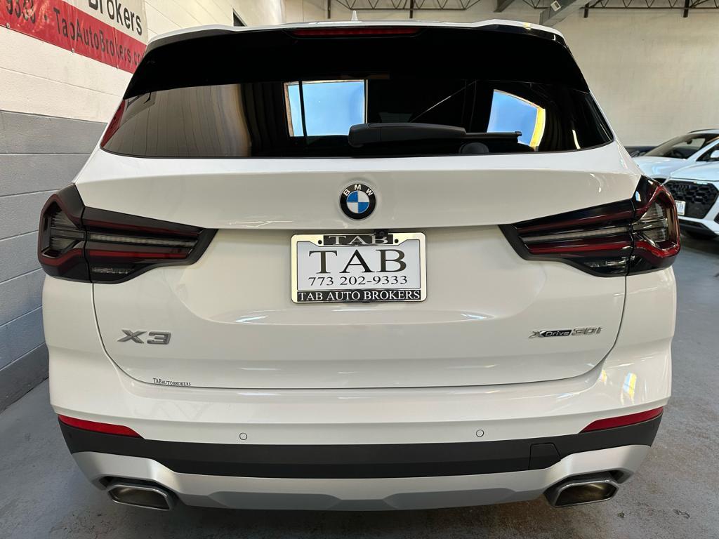 used 2022 BMW X3 car, priced at $34,595