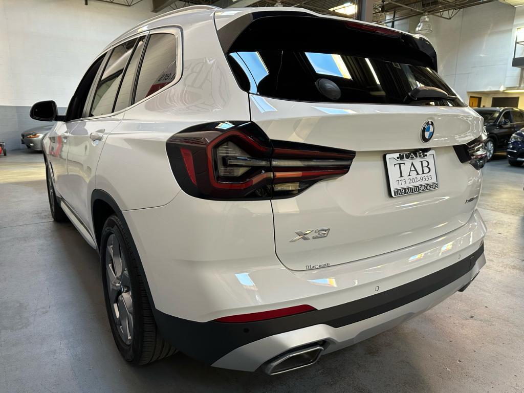 used 2022 BMW X3 car, priced at $34,595