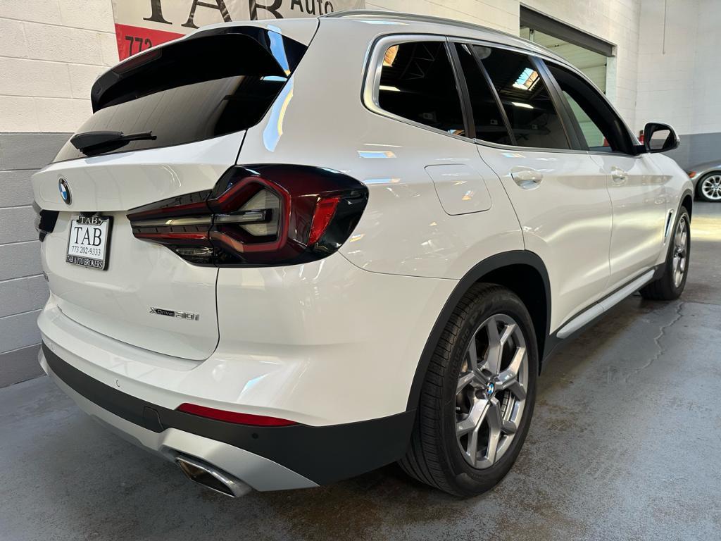 used 2022 BMW X3 car, priced at $34,595