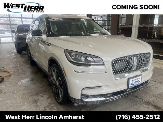 used 2022 Lincoln Aviator car, priced at $48,520