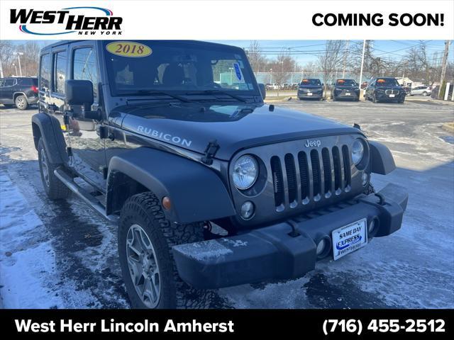 used 2018 Jeep Wrangler JK Unlimited car, priced at $25,182