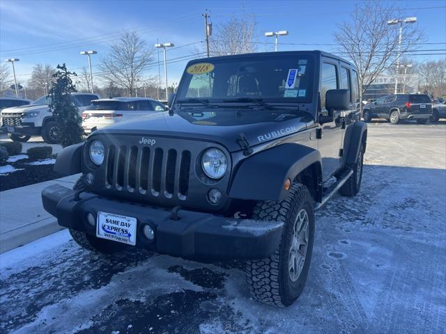 used 2018 Jeep Wrangler JK Unlimited car, priced at $25,182