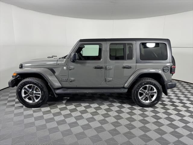 used 2021 Jeep Wrangler Unlimited car, priced at $31,354
