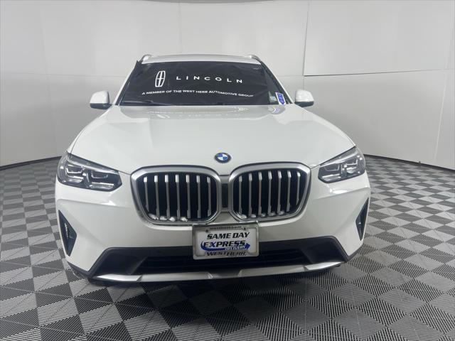 used 2022 BMW X3 car, priced at $37,323