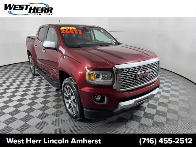 used 2018 GMC Canyon car, priced at $25,977