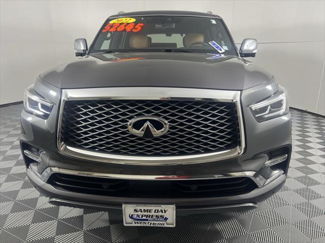 used 2022 INFINITI QX80 car, priced at $49,345