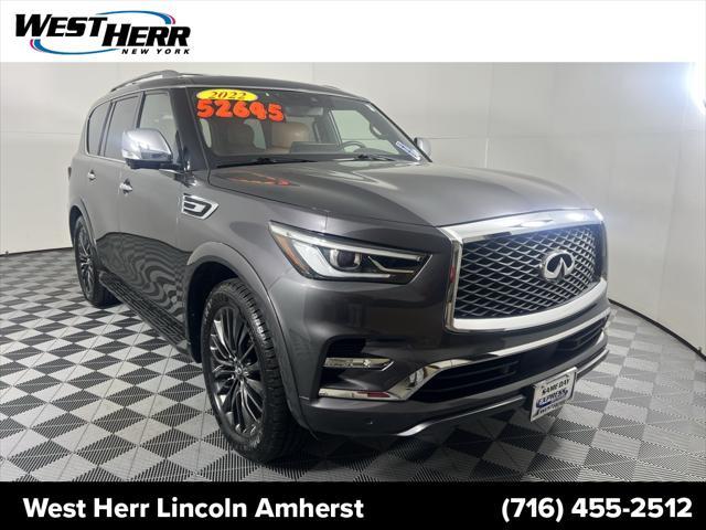 used 2022 INFINITI QX80 car, priced at $49,345