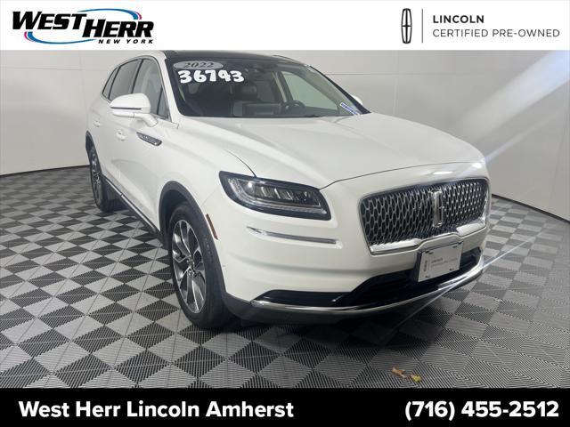 used 2022 Lincoln Nautilus car, priced at $34,443