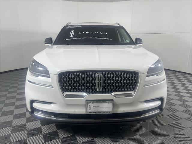 used 2022 Lincoln Aviator car, priced at $44,939