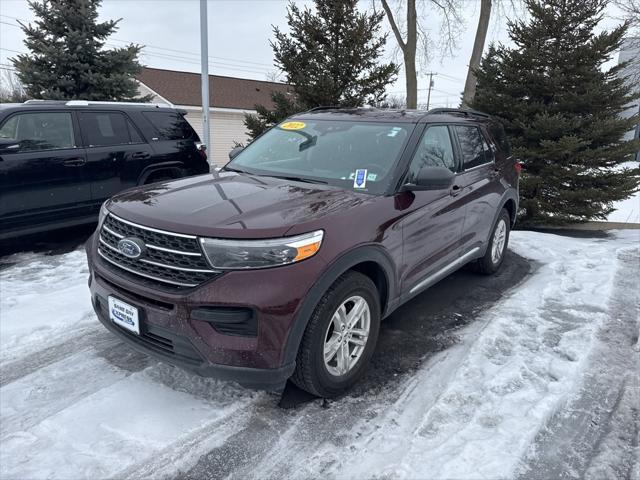 used 2022 Ford Explorer car, priced at $29,648