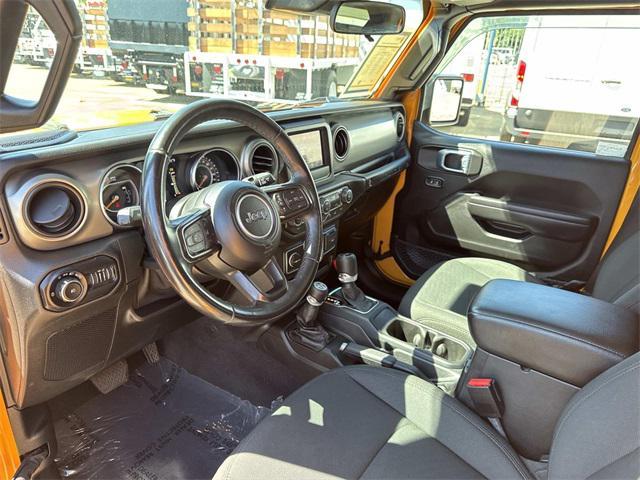 used 2021 Jeep Wrangler Unlimited car, priced at $25,300