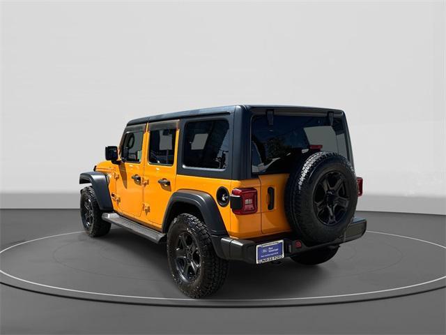 used 2021 Jeep Wrangler Unlimited car, priced at $25,300
