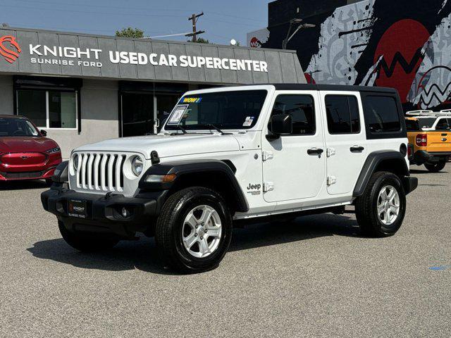 used 2020 Jeep Wrangler Unlimited car, priced at $31,237