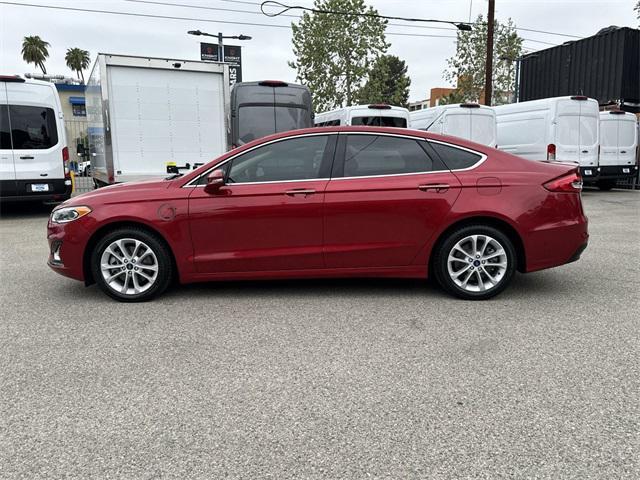used 2020 Ford Fusion car, priced at $18,400