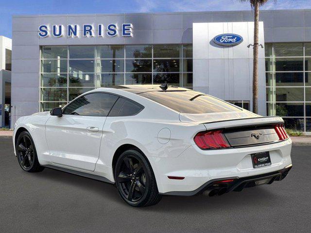 used 2021 Ford Mustang car, priced at $25,700