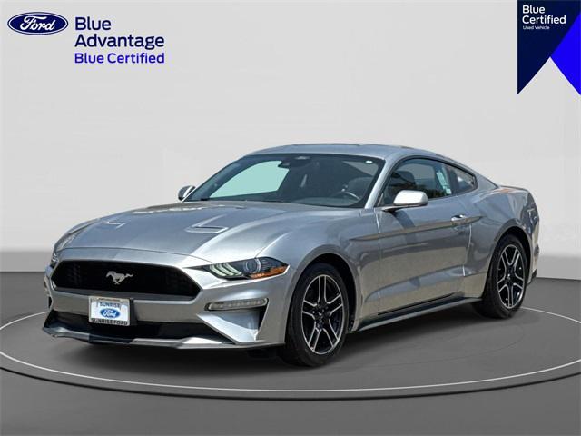 used 2021 Ford Mustang car, priced at $24,400