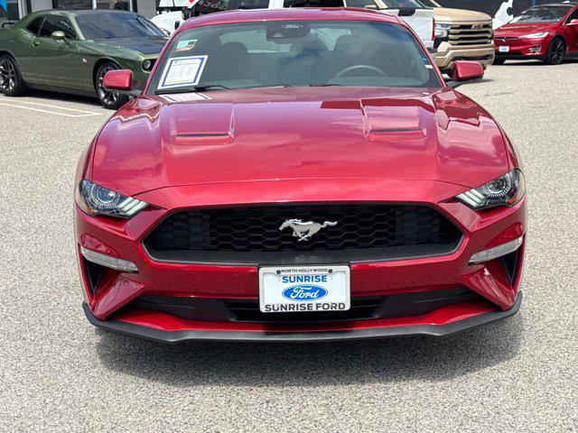 used 2021 Ford Mustang car, priced at $27,800