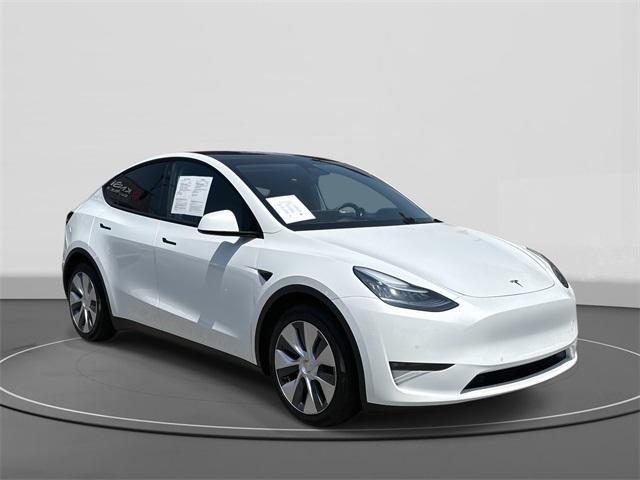 used 2021 Tesla Model Y car, priced at $27,100