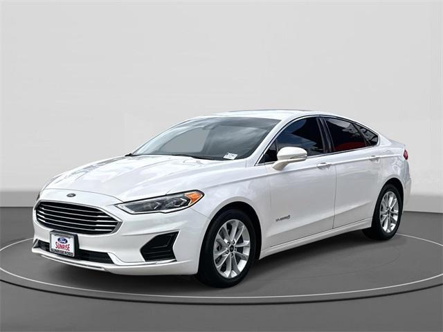 used 2019 Ford Fusion Hybrid car, priced at $12,400