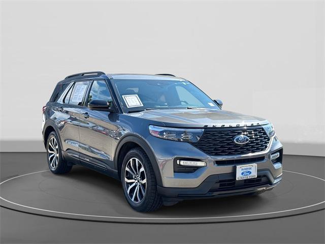 used 2022 Ford Explorer car, priced at $29,800