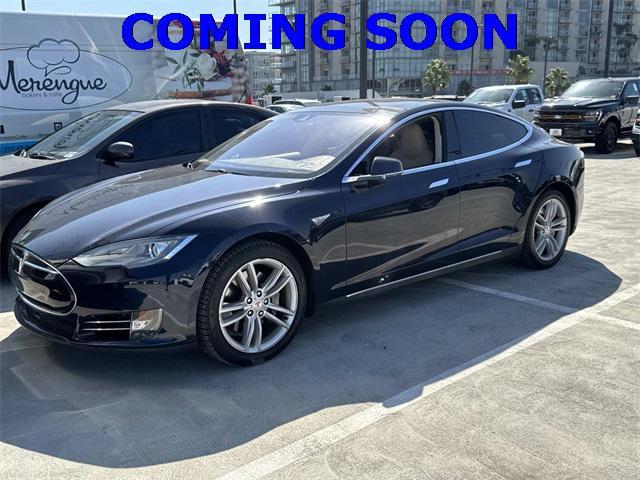 used 2014 Tesla Model S car, priced at $16,000
