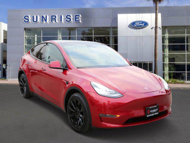 used 2020 Tesla Model Y car, priced at $31,200