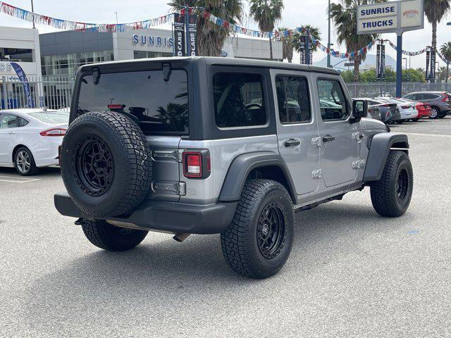 used 2020 Jeep Wrangler Unlimited car, priced at $29,602