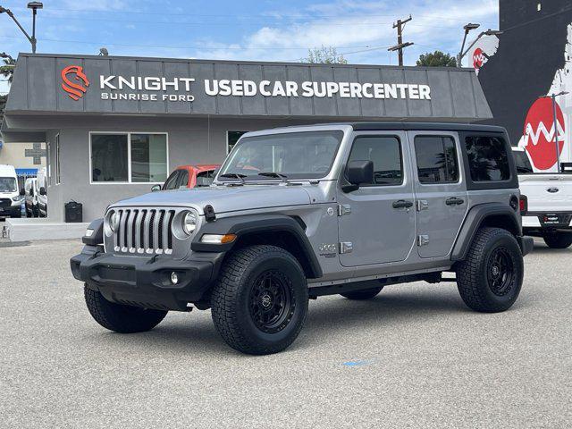 used 2020 Jeep Wrangler Unlimited car, priced at $29,602
