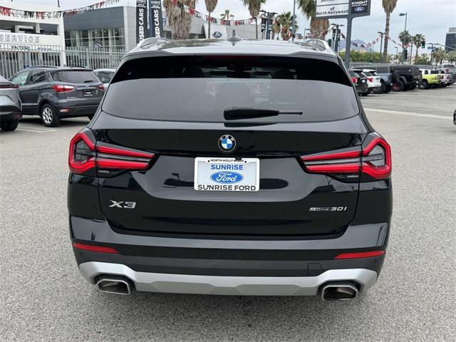 used 2022 BMW X3 car, priced at $30,900