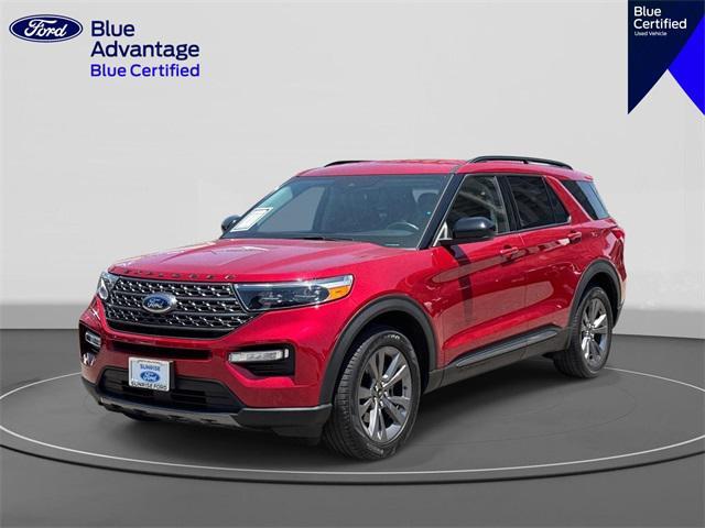 used 2022 Ford Explorer car, priced at $29,100