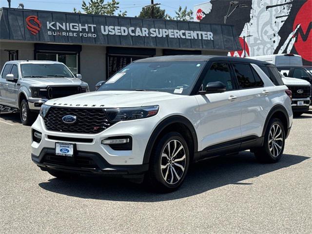 used 2021 Ford Explorer car, priced at $34,700