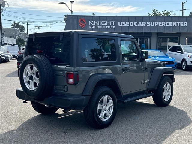 used 2019 Jeep Wrangler car, priced at $25,000