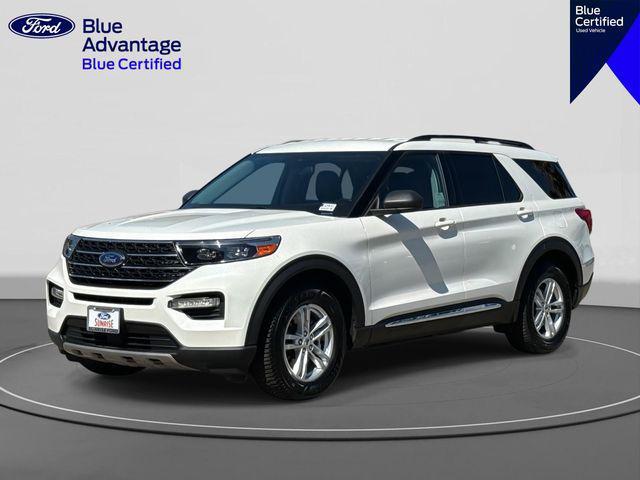 used 2022 Ford Explorer car, priced at $23,900