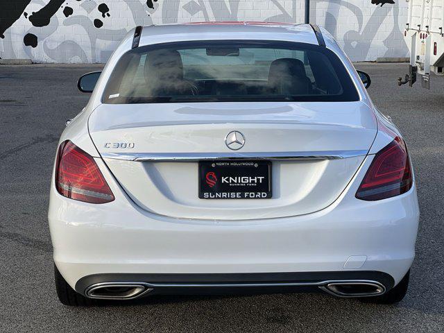 used 2021 Mercedes-Benz C-Class car, priced at $23,100