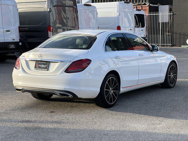 used 2021 Mercedes-Benz C-Class car, priced at $23,100