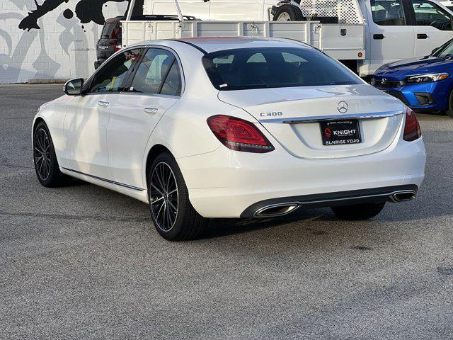 used 2021 Mercedes-Benz C-Class car, priced at $23,100