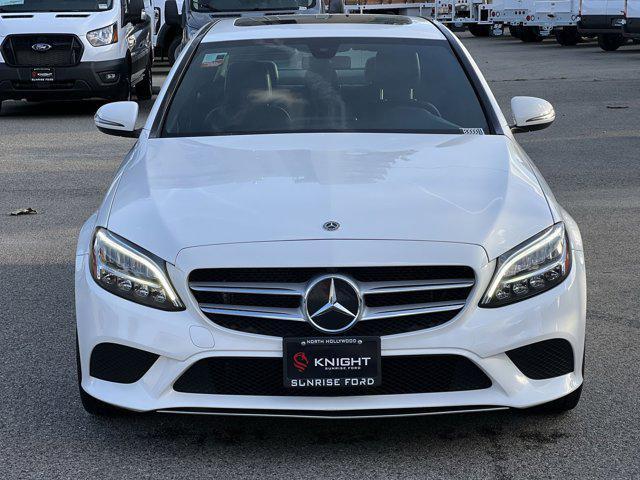 used 2021 Mercedes-Benz C-Class car, priced at $23,100