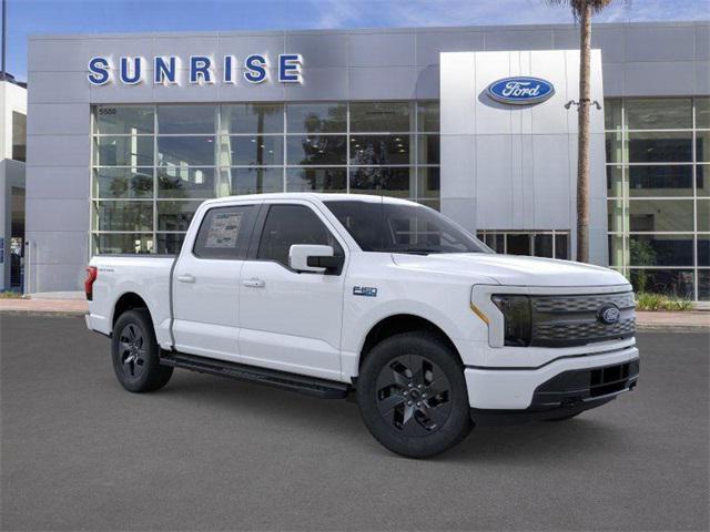 new 2025 Ford F-150 Lightning car, priced at $77,965