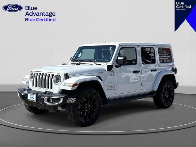used 2021 Jeep Wrangler Unlimited 4xe car, priced at $28,200